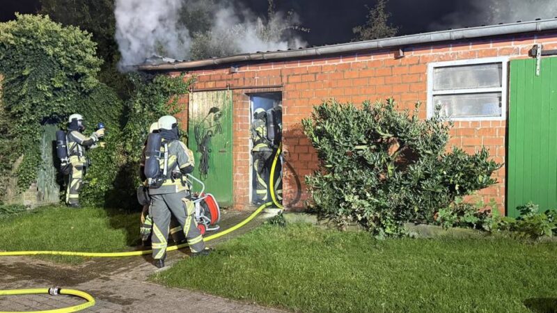 In Hünxe-Bucholtwelmen: Feuer im Pferdestall – das geschah mit den Pferden