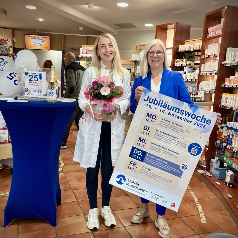 Rees: Apotheke am Stadtgarten feiert Jubiläum