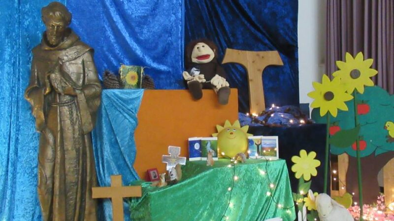 Gedenktag im Zeichen des Heiligen Franziskus: Franziskus-Kindergarten feiert Jubiläum und lebt seine Werte