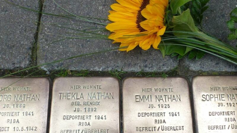 Am 9. November: Stolpersteine leuchten in Emmerich – Erinnerung an die Pogromnacht