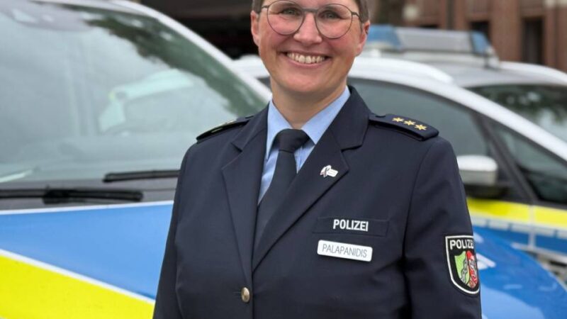 Jünste Leiterin in NRW: Stefanie Palapanidis leitet jetzt die Polizei im Kreis Heinsberg