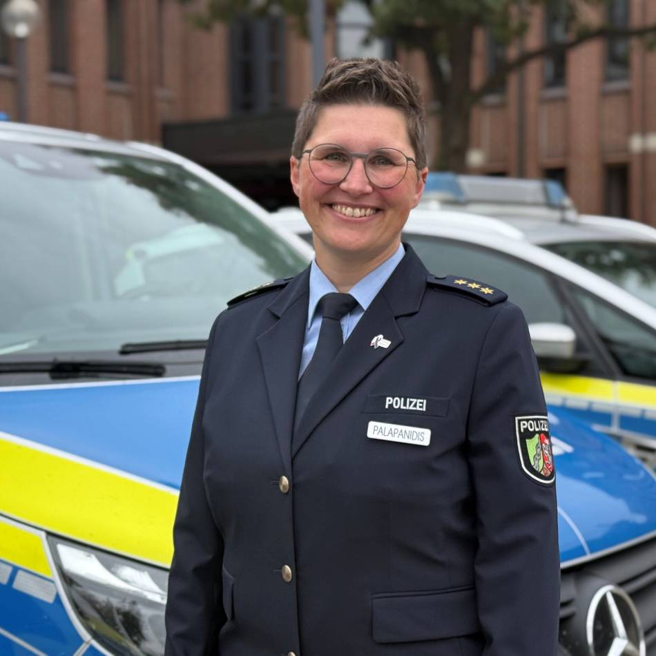 Jünste Leiterin in NRW: Stefanie Palapanidis leitet jetzt die Polizei im Kreis Heinsberg