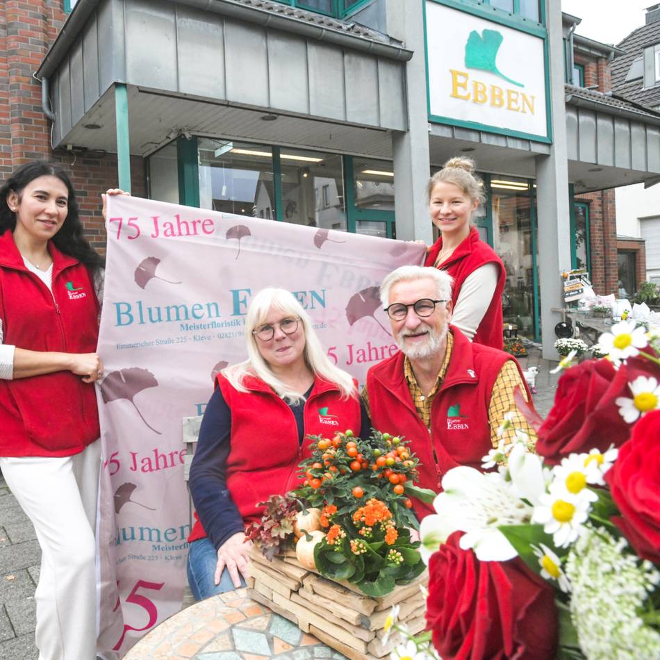 Ebben in Kellen wird 75 Jahre alt: „Blumen sollen heutzutage wild, natürlich und romantisch wirken“