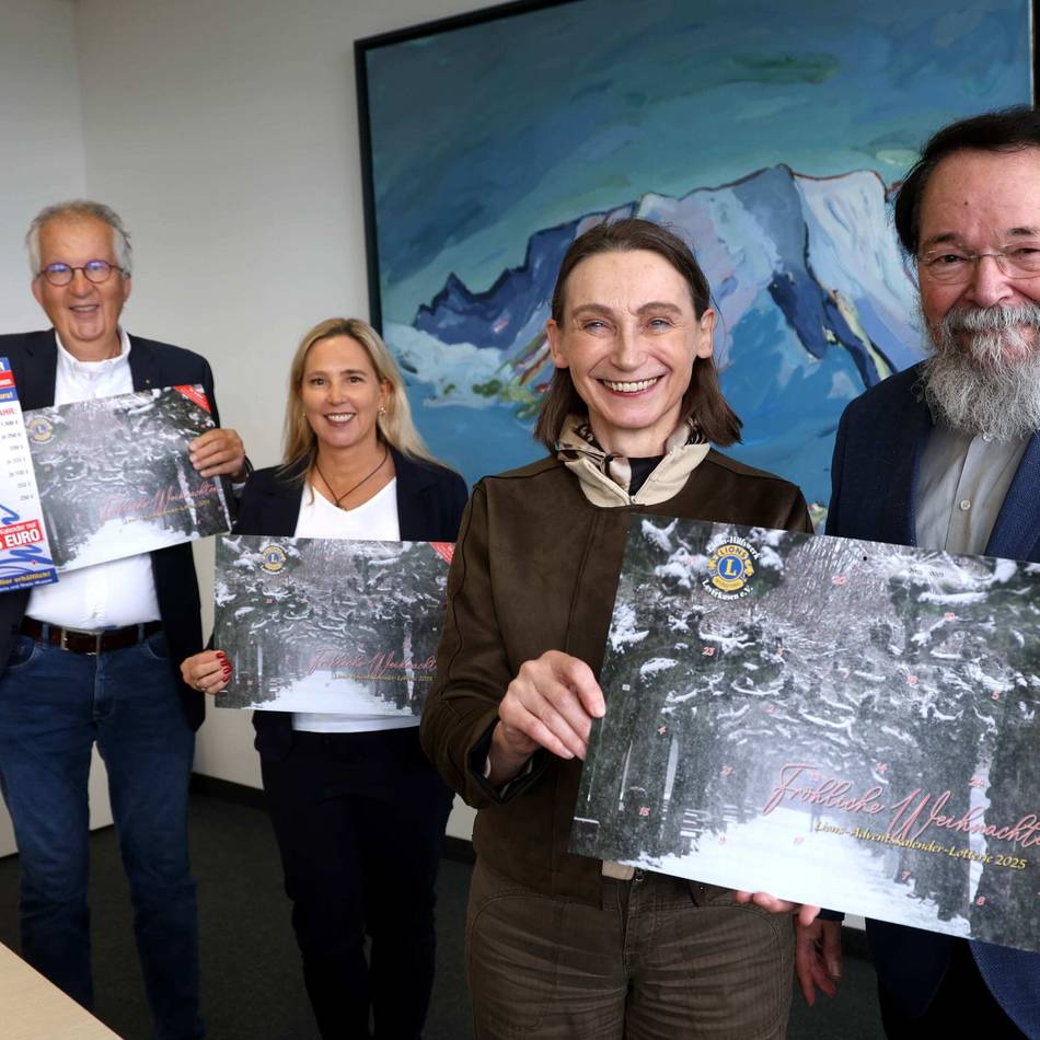 Für soziale Zwecke in Leverkusen: Lions Clubs stellen Adventskalender 2025 vor