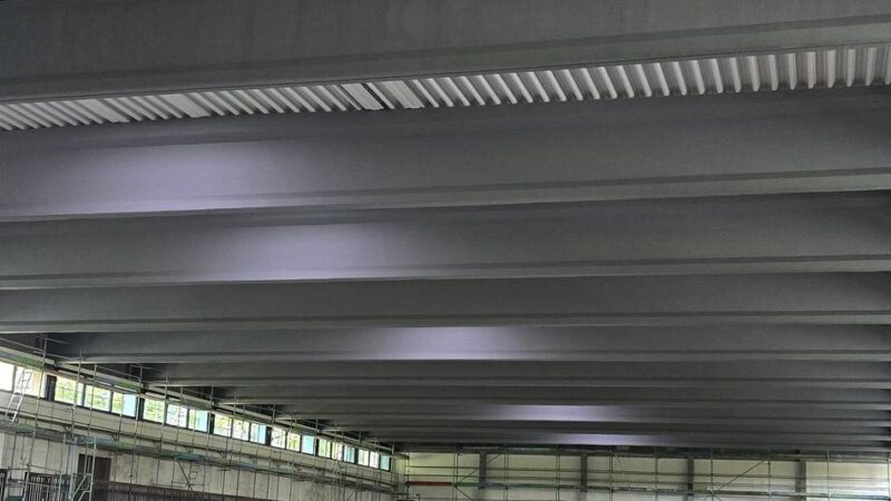 Nach Brandstiftung in Leverkusen: Turnhalle in Schlebusch soll Mitte 2027 saniert sein