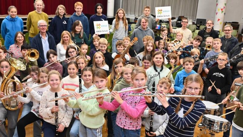 Gymnasium in Wipperfürth: Viel Musik und Tanz im Schulalltag – EvB ist jetzt EMSA-zertifizierte Schule