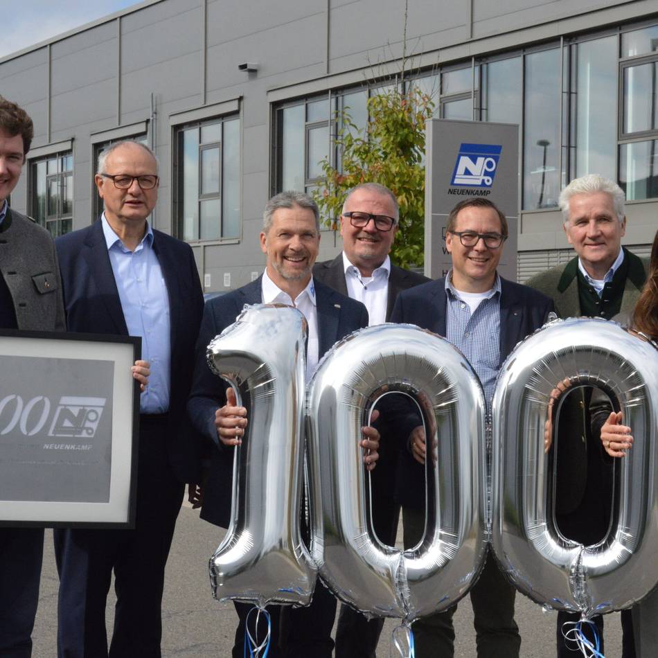 100 Jahre Messerfabrik Neuenkamp in Hückeswagen: Ein frohes Fest nach stürmischen Zeiten