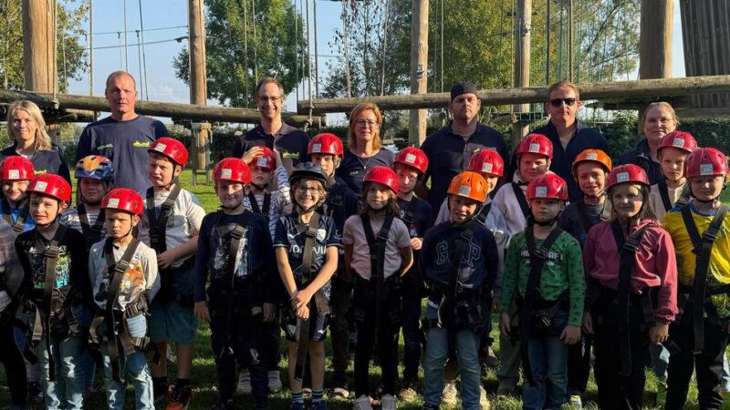 Ausflug in Xantener Kletterpark: Kinder wachsen über sich hinaus