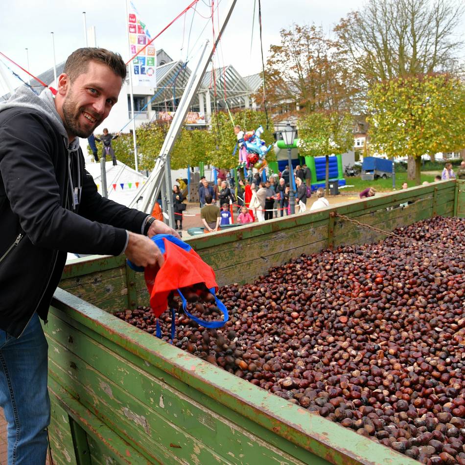 Am 26. Oktober in der Rheinberger Innenstadt: Vorfreude aufs Kastanienfest am Sonntag