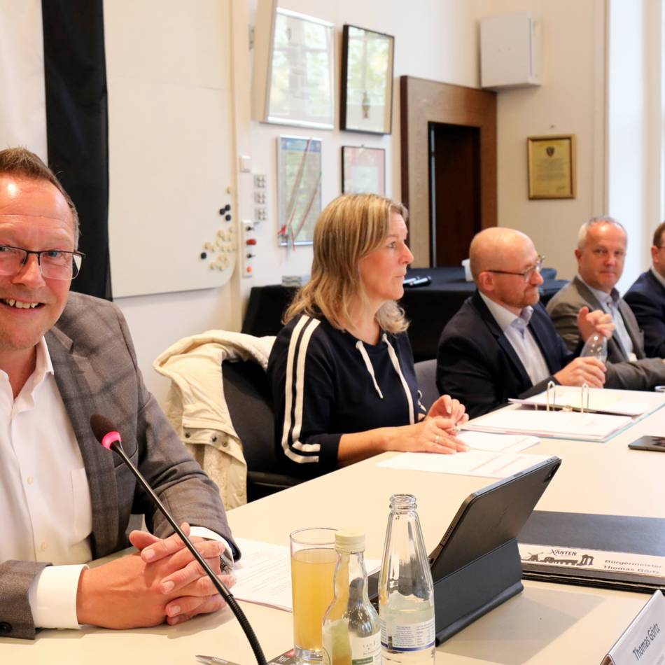 Letzte Ratssitzung von Thomas Görtz als Xantens Bürgermeister: „Es war mir eine Freude und Ehre“