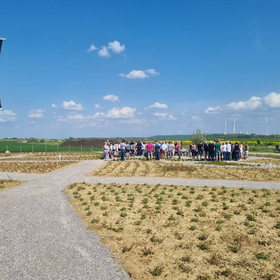 Am Tagebau Garzweiler: Pavillon an Erinnerungsstätte lässt auf sich warten