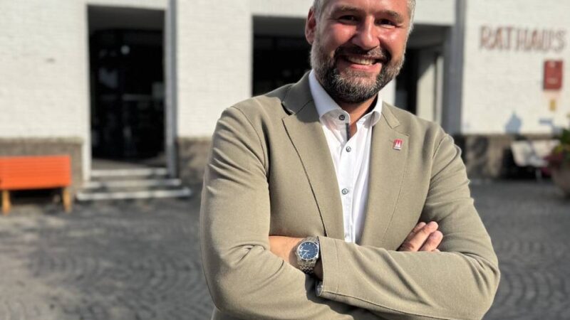Xantens neuer Bürgermeister: Die Arbeit hat für Rafael Zur schon vor dem Amtsantritt begonnen