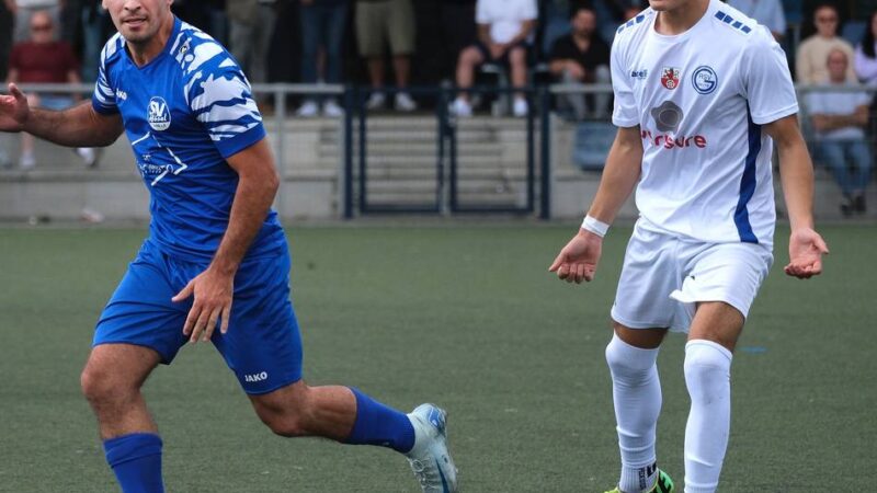Heimspiele in der Bezirksliga: Der SV Hösel muss schon am Donnerstagabend ran