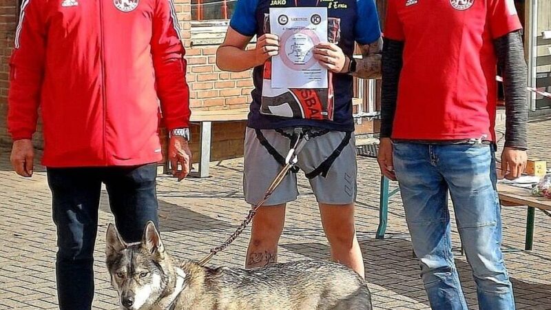 Spaziergang, Spaß, Sponsorenfrage: Strabergs Hundelauf lockte Neulinge und Routiniers an