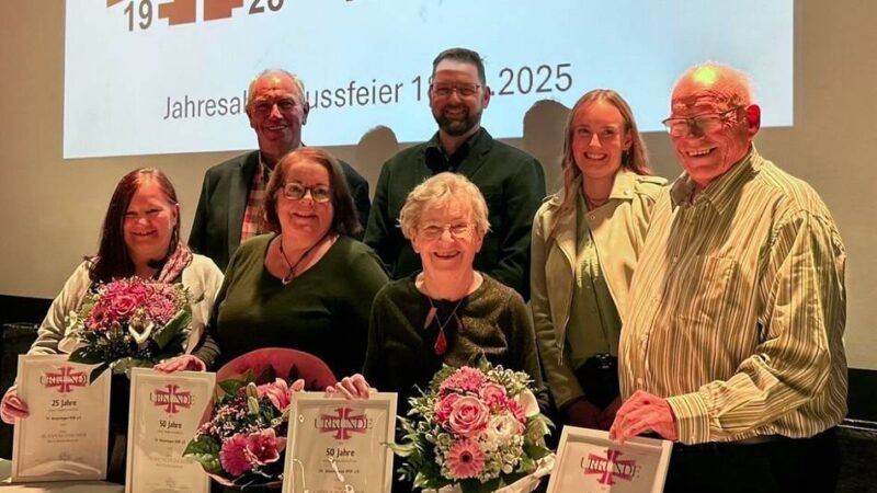 Ehrung bei Hückeswagener Turnverein: Zusammen 190 Jahre Mitglied im TV Winterhagen