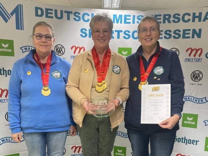 Marion Reimer vom Schützenverein: Hückeswagener Schützin ist wieder Deutsche Meisterin