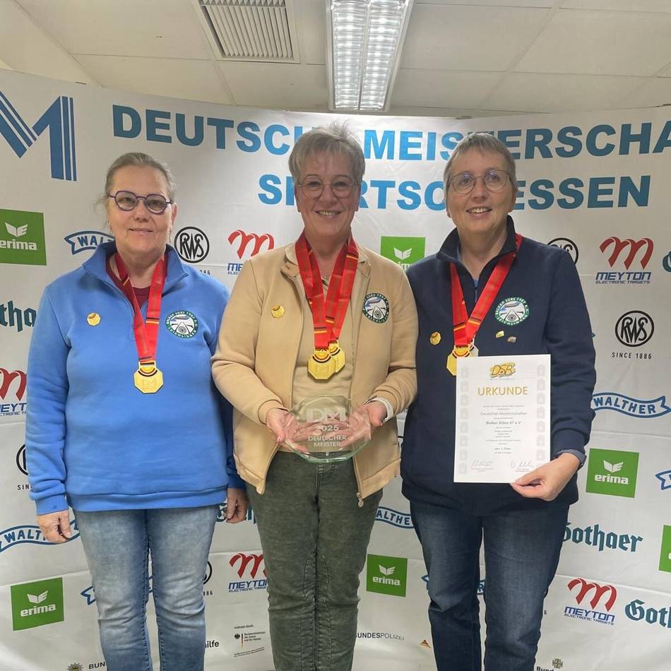 Marion Reimer vom Schützenverein: Hückeswagener Schützin ist wieder Deutsche Meisterin