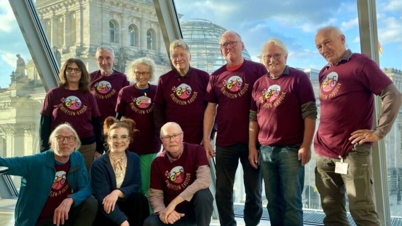 Von Nieukerk bis nach Berlin: Endstation im Bundestag – So aufregend war die Radtour der Benefietser