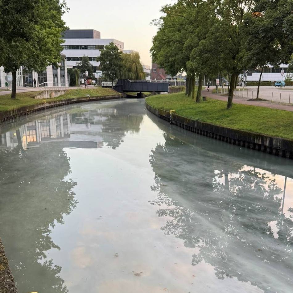 Plötzlich weißes Wasser: Kein Einzelfall – schon mehrfach gelangte milchige Flüssigkeit in Spoykanal