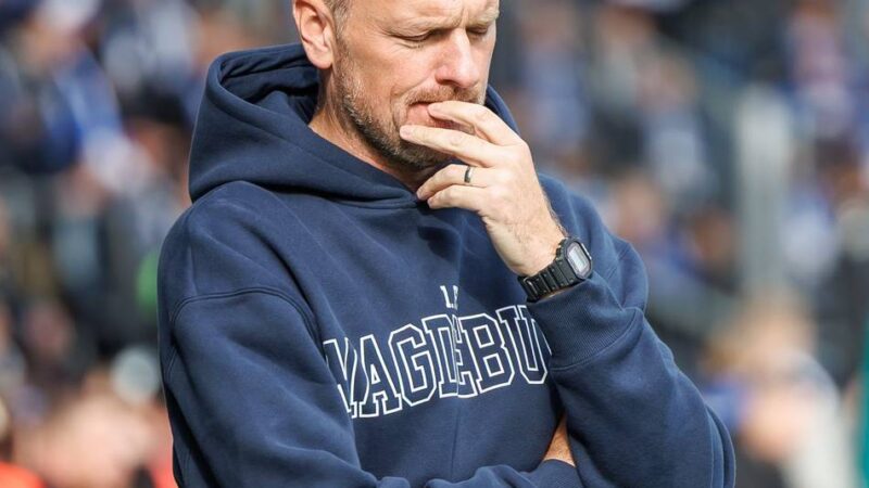 Dienstag Vertrauensbeweis, Sonntag Entlassung: 1. FC Magdeburg trennt sich von Trainer Fiedler
