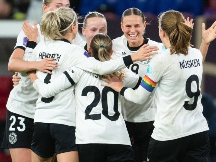 „Fans haben uns getragen“: DFB-Spielerinnen loben Düsseldorfer Publikum nach Nations-League-Sieg
