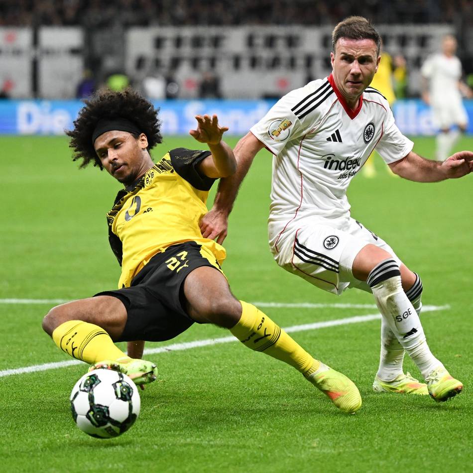 DFB-Pokal: Borussia Dortmund schaltet Frankfurt im Elfmeterschießen aus