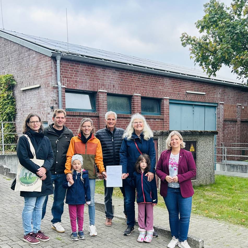 Energiegenossenschaft in Sonsbeck: Sonergie übernimmt PV-Anlage an der Pumpstation „Zur Licht“
