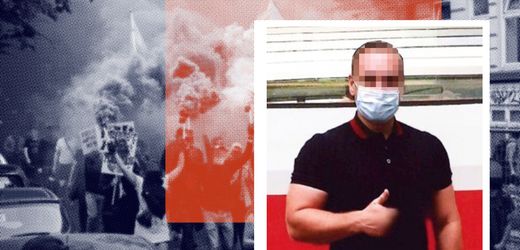 »Hammerbande« – Johann G. kommt in Dresden vor Gericht: Der Mann mit dem »Hate Cops«-Tattoo