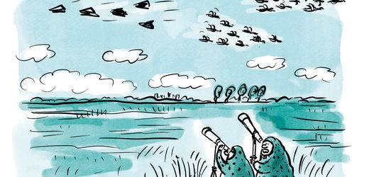 Cartoons im Oktober von Chappatte, Thomas Plaßmann, Klaus Stuttmann