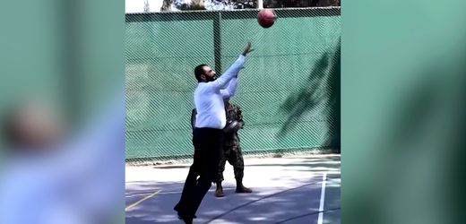 Syrien: Übergangspräsident al-Sharaa spielt Basketball mit US-Soldaten