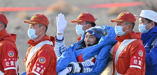 »Shenzou 20«: Gestrandete Raumfahrer sind zurück in China