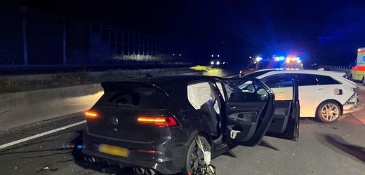 Frechen in NRW: Polizei findet Sprengmittel in Unfallwagen auf der Autobahn