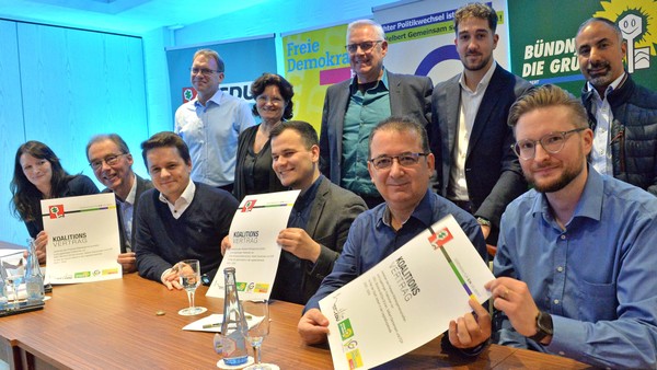 CDU, Grüne, FDP und Velbert Gemeinsam bilden neue Koalition im Velberter Rat