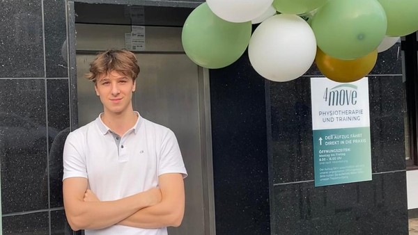 Junger Physiotherapeut (23) eröffnet Praxis mit besonderem Konzept in Velbert