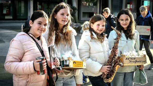 Kinder in Velbert setzen sich für Straßenkinder in der ganzen Welt ein