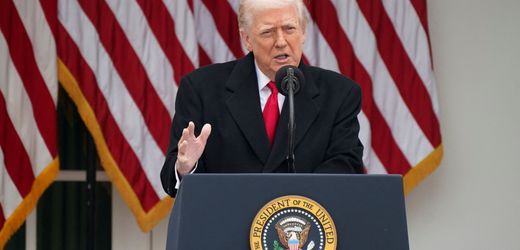 Krieg in der Ukraine: Donald Trump sieht nur noch wenige strittige Punkte beim Friedensplan