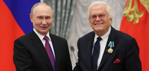 Justus Frantz in Russland: Wladimir Putin verleiht Freundschaftsorden an deutschen Pianisten