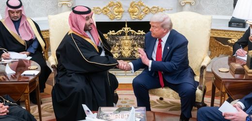 Saudi-Arabiens Kronprinz Mohammed bin Salman bei Donald Trump: Absolution im Weißen Haus