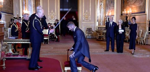 Sir David Beckham: König Charles III. erhebt ihn zum Ritter