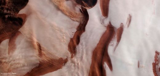 Mars: Mini-Blitze in Marsstürmen wohl erstmals nachgewiesen