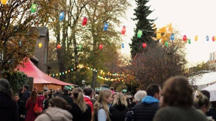 Herbststimmung in Schwalmtal: Martinsmarkt im Bethanien-Kinderdorf