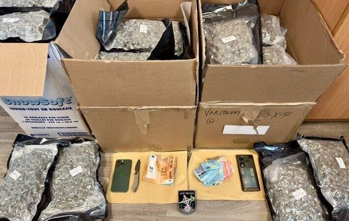 Ungewöhnlicher Fund auf der Autobahn: 31 Kilo Drogen nach Auffahrunfall entdeckt