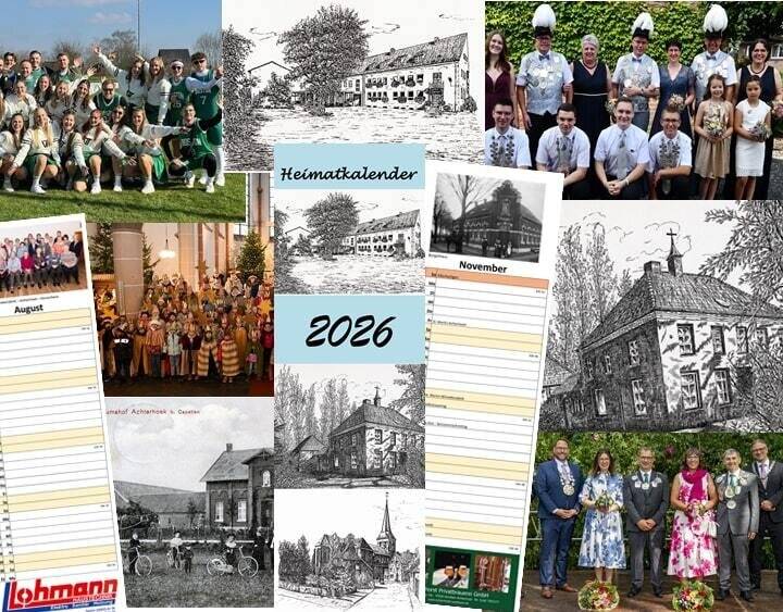 Lokaler Start in das Jahr 2026: Geschichtsgruppe Winnekendonk bringt neuen Heimatkalender raus