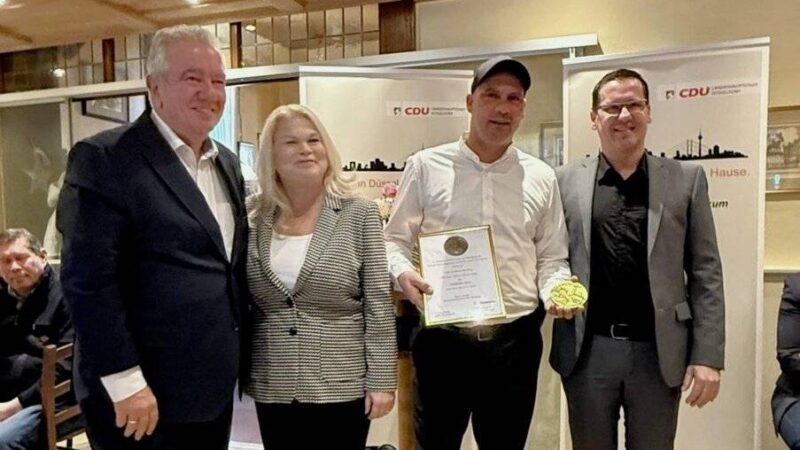 Ehrung für Düsseldorfer: Ein Anpacker und Macher erhält den Nordtaler