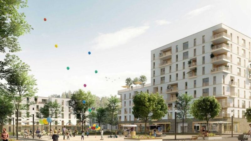 Stadtentwicklung in Leverkusen-Rheindorf: Winterzauber-Premiere am „Königs“