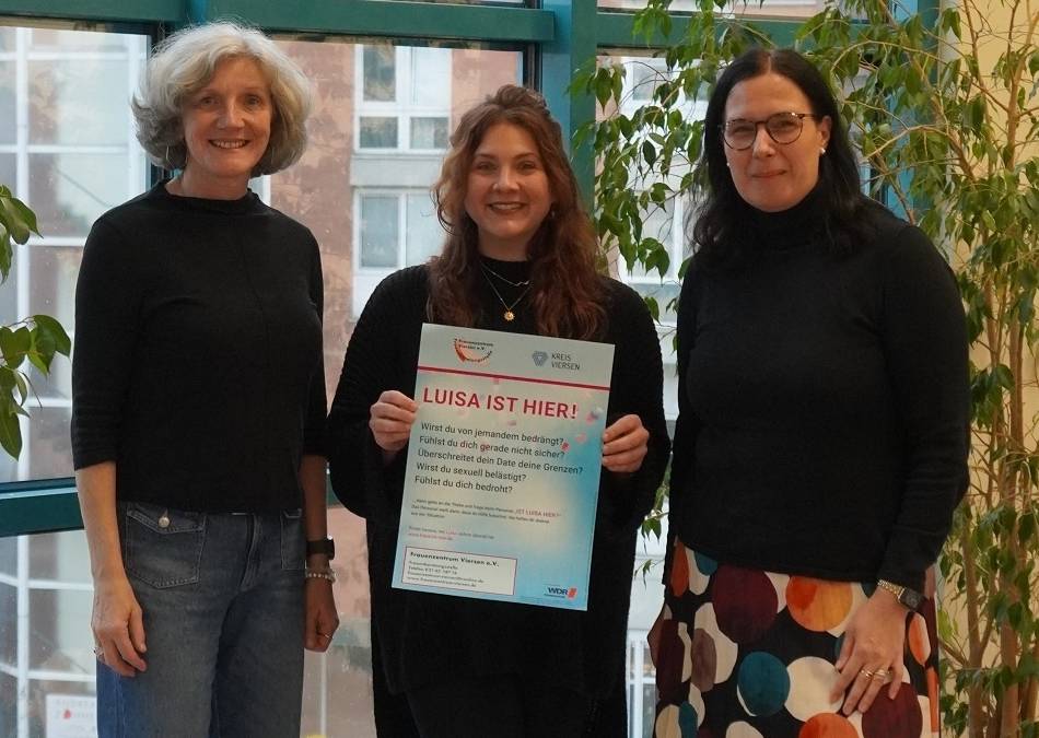 In der Viersener Stadtbibliothek: Soforthilfe mit der Frage „Ist Luisa hier?“