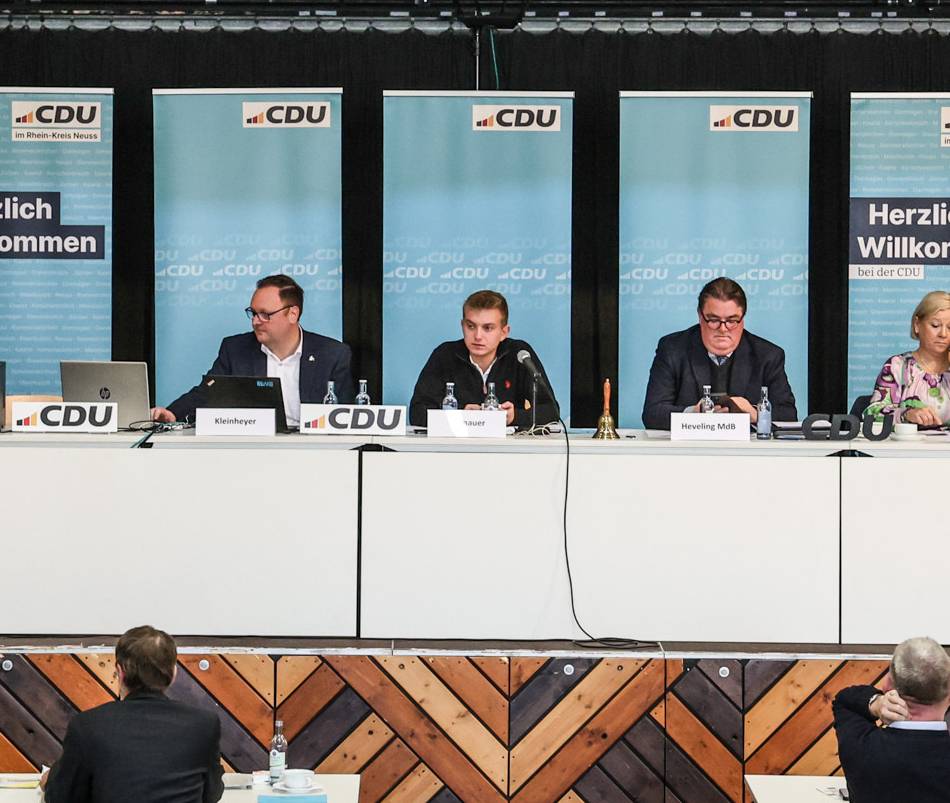 CDU-Kreisparteitag wählt neuen Vorstand: Heveling und Geerlings weiter an der Spitze
