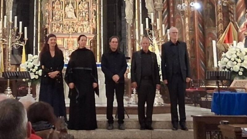 „Consonanz à 4“ und Elmar Lehnen in der Basilika: Bewegendes Konzert zum Abschluss der Wallfahrtszeit