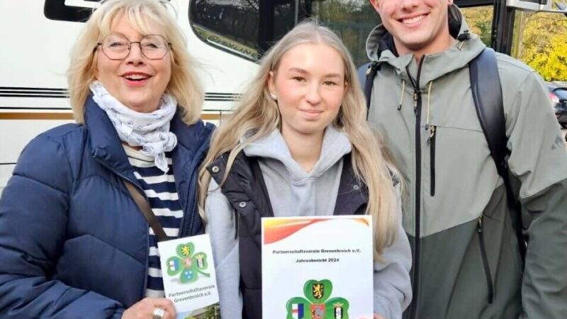 Gäste aus Auerbach in Grevenbroich: Partnerschaftsverein organisiert erstmals Azubi-Austausch