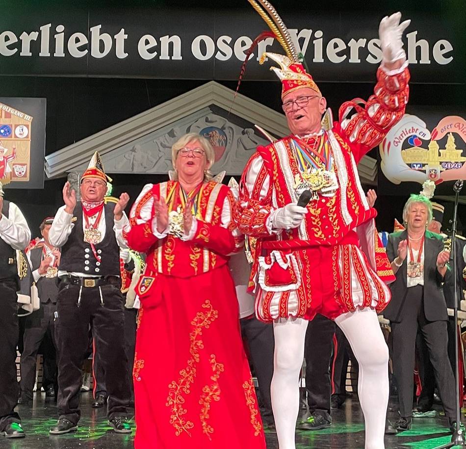 Prinzenproklamation Session 2025/26: Wolfgang III. und Estefania I. regieren in Alt-Viersen